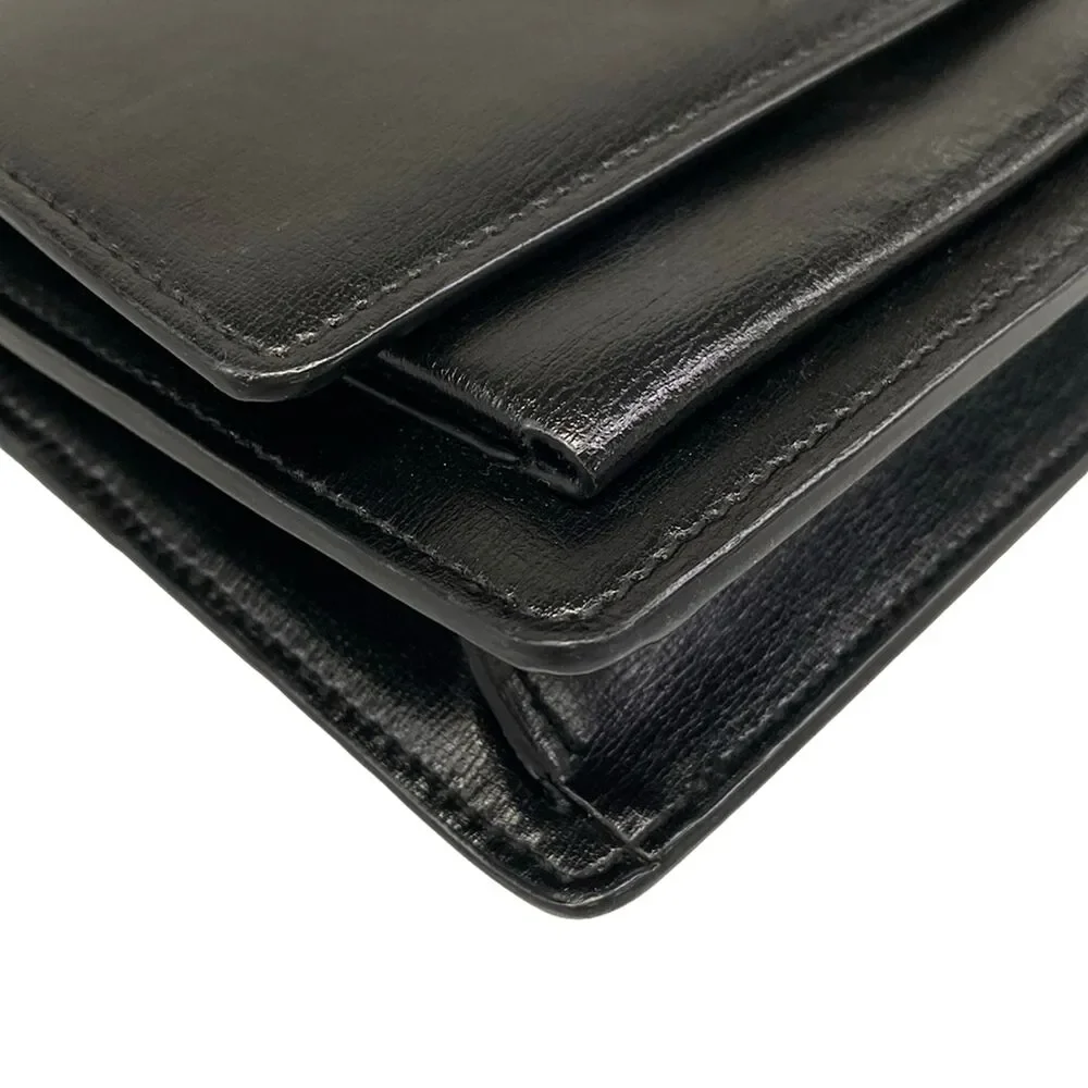 Saint Laurent PARIS Sunset Chain Wallet Other Style Wallet 452157 Leather